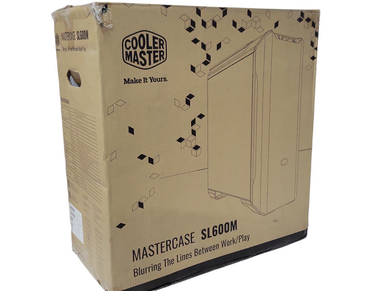 Open-Box Cooler Master Case SL600M Mini ITX ATX Tower Case, No PSU _