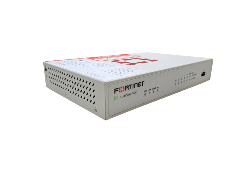 Fortinet Fortigate-50E Network Security Firewall + PWR Adapter