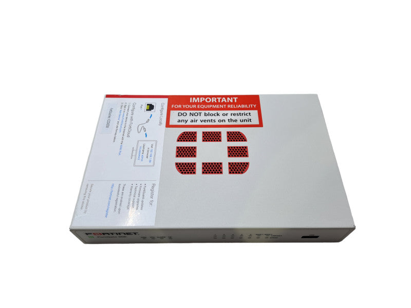 Fortinet Fortigate-50E Network Security Firewall + PWR Adapter