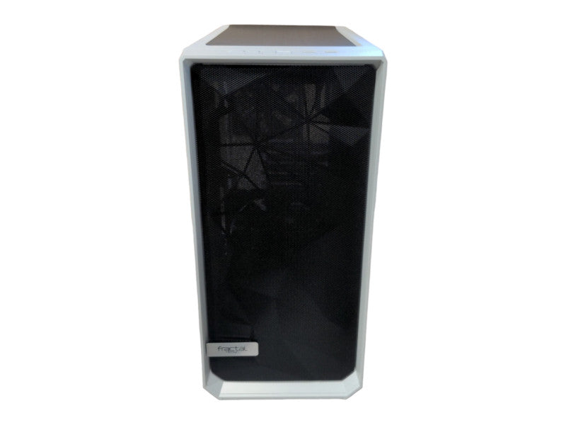 Fractal Design Meshify C Tempered Glass edition Computer Case, White