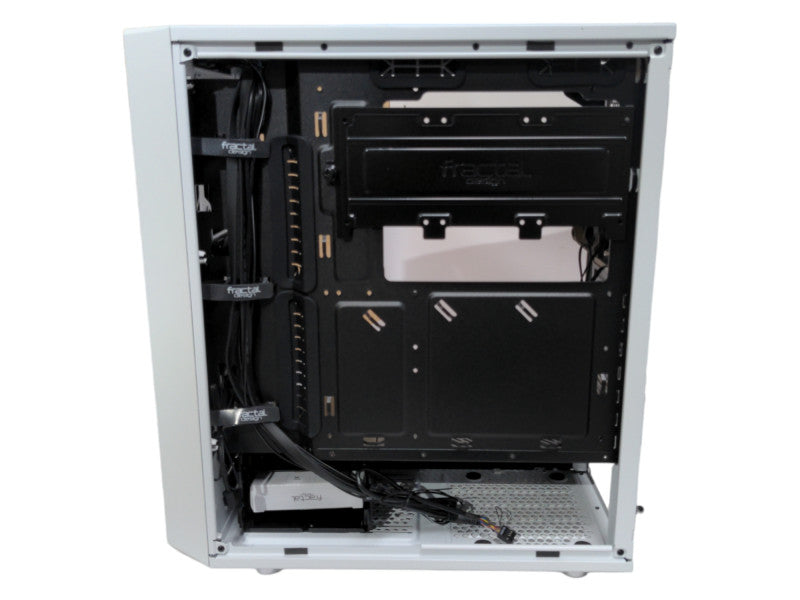 Fractal Design Meshify C Tempered Glass edition Computer Case, White