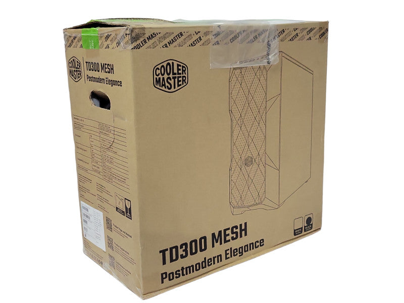 Open-Box Cooler Master TD300 Mesh postmodern Elegance Computer Case _