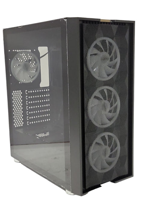 Kopplen K8 Mid Tower Gaming Case w/ 4x 120mm ARGB Fan, Fans Controller, Read _