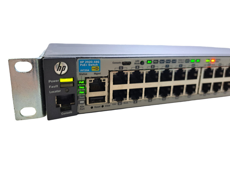 HP 2920-48G PoE+ J9729A | 48-Port Gigabit PoE+ Network Switch | *READ*