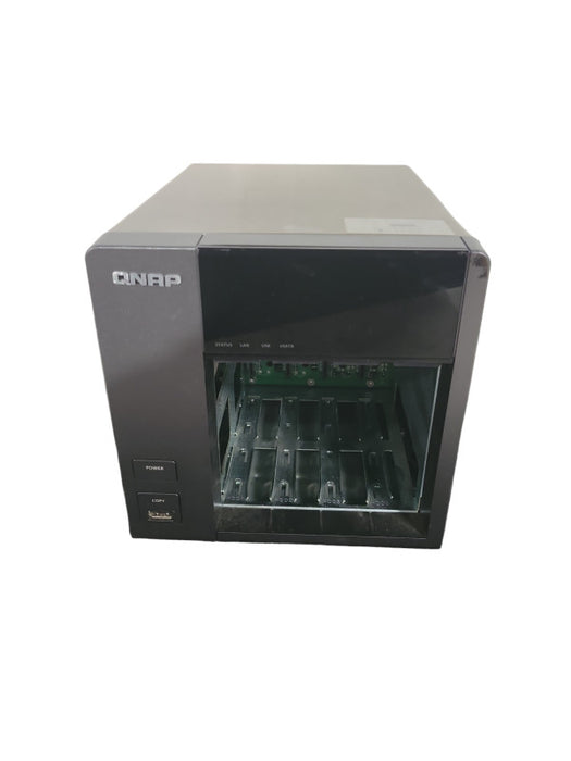 QNAP TS-410 NAS 800MHz 256MB DDR2 SATA III No HDD/Caddie !