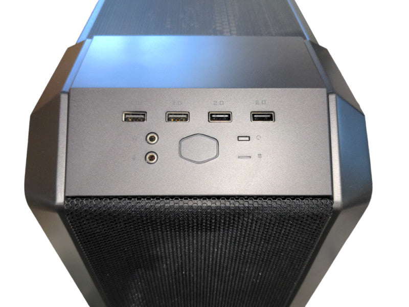 Cooler Master MasterCase H500 ATX Mid-Tower Tempered Glass Side Panel