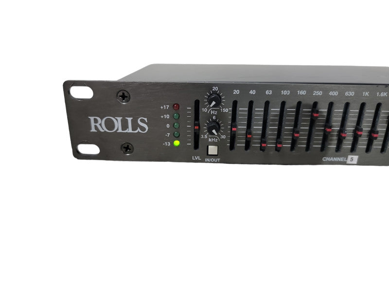 Rolls REQ215 Dual 15 Band Graphic Eq