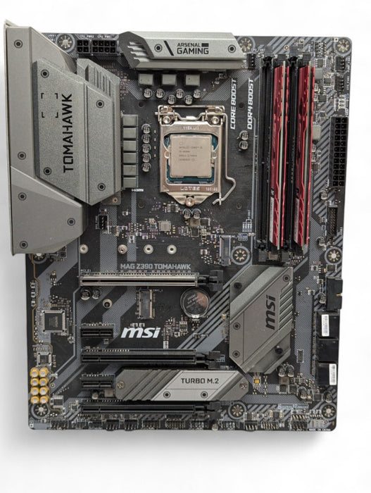 MSI MAG Z390 TOMAHAWK Intel Core i5-9600K @ 3.70Ghz 16GB RAM & 500GB NVMe  -