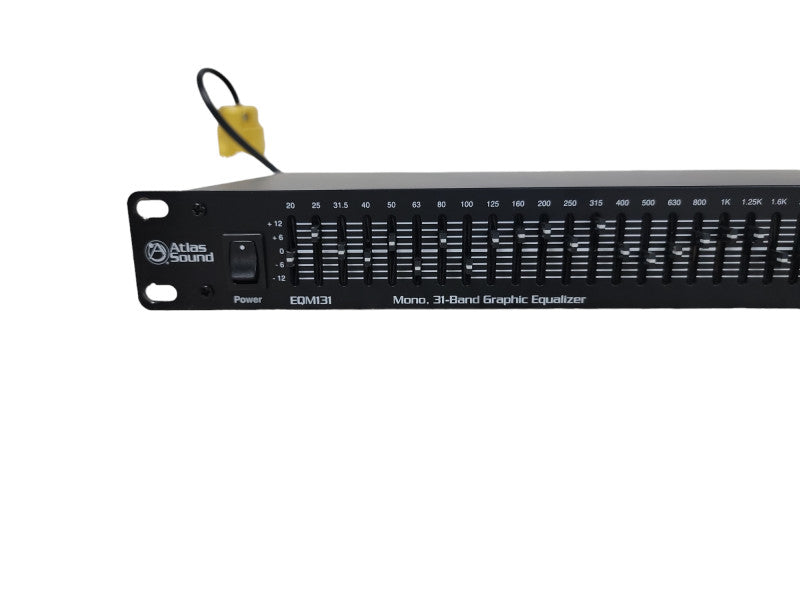 Atlas Sound EQM131 Mono 31 Band Graphic Equalizer