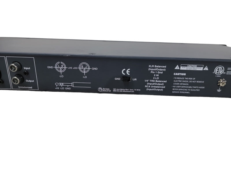 Atlas Sound EQM131 Mono 31 Band Graphic Equalizer
