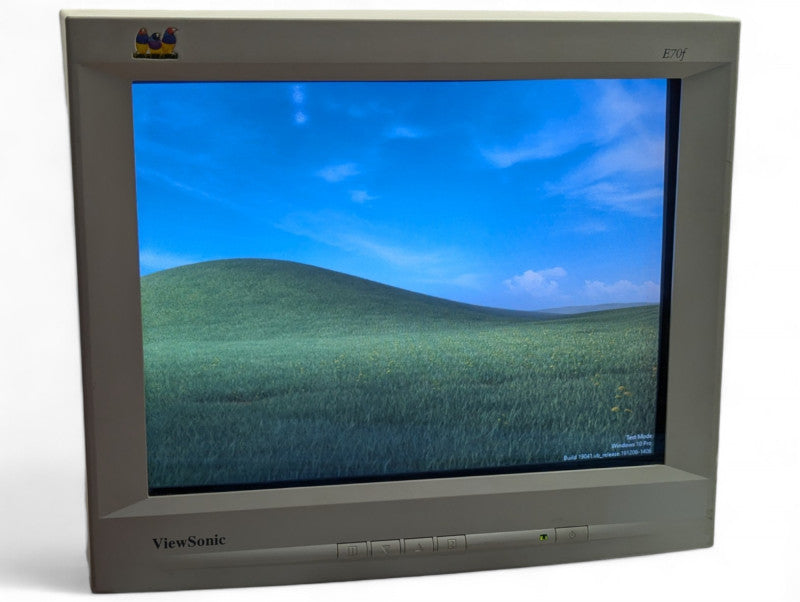 Vintage ViewSonic E70F 17\\" CRT Gaming Monitor Retro Gaming -
