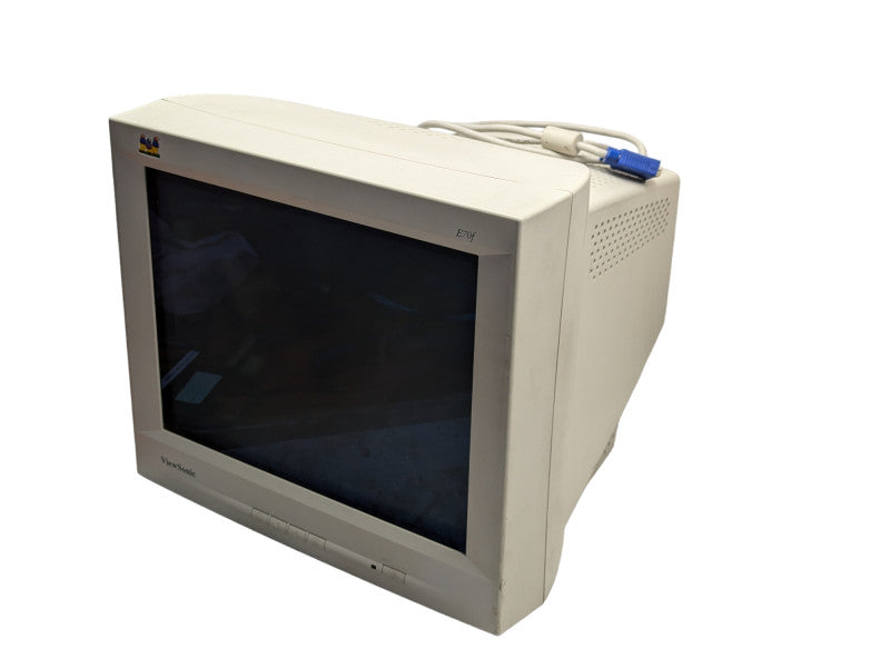 Vintage ViewSonic E70F 17\\" CRT Gaming Monitor Retro Gaming -