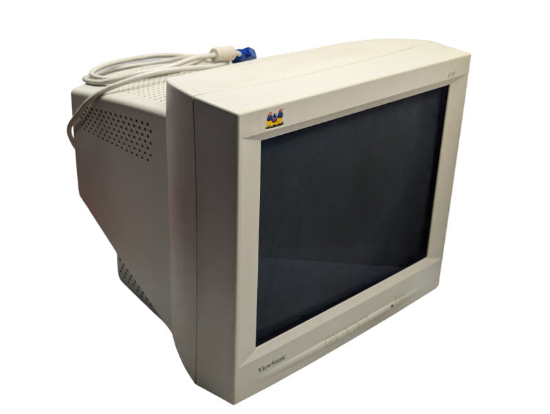 Vintage ViewSonic E70F 17\\" CRT Gaming Monitor Retro Gaming -