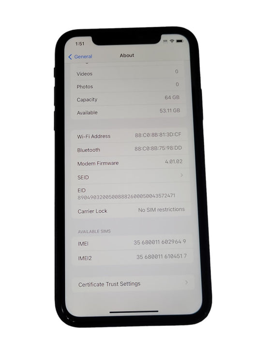Apple iPhone 11 64GB unlocked phone _