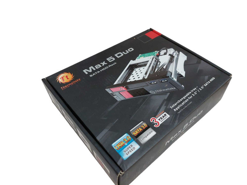 Thermaltake Max 5 Duo Sata HDD Rack Interchangeable Tray 3.5\\" & 2.5\\" =