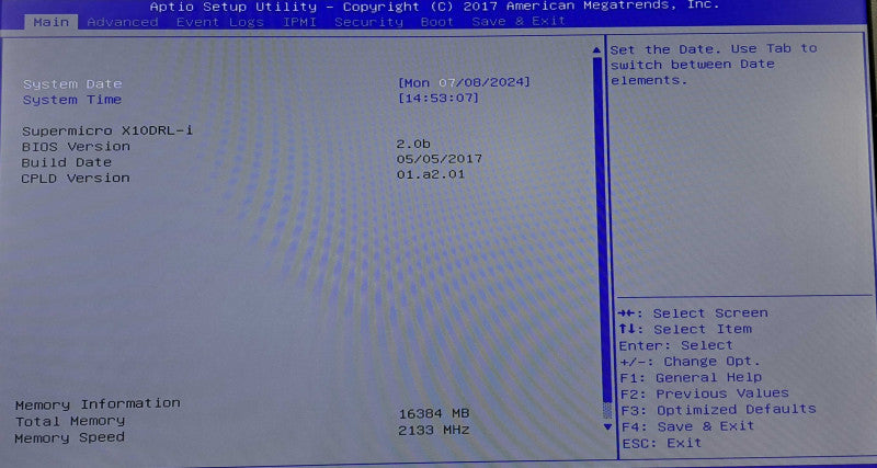 Supermicro Workstation | X10DRL-i Board, Xeon E5-2620 v4 @ 2.10GHz, 16GB DDR4