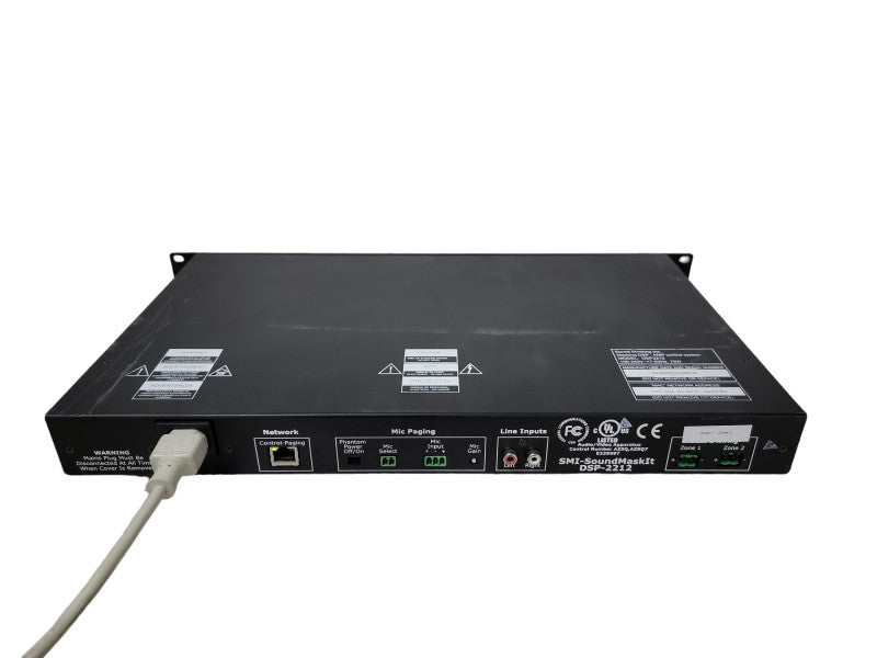 AtlasIED SMI-SoundMaskit DSP2212 Digital Networkable, Sound Masking Processor