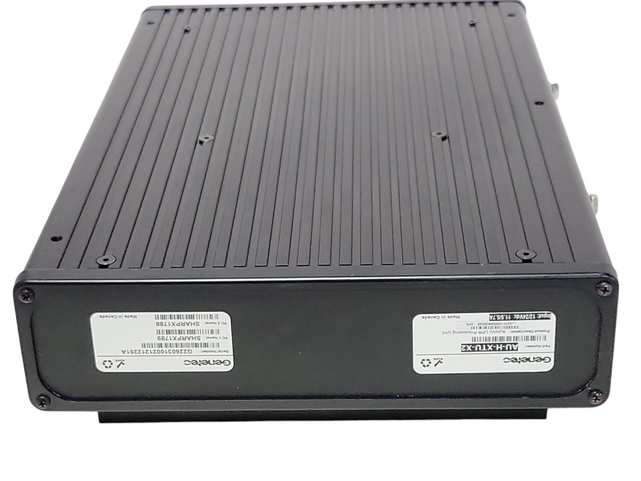 Genetec AU-H-XTU-X2 AutoVu LPR Processing Unit, Read _