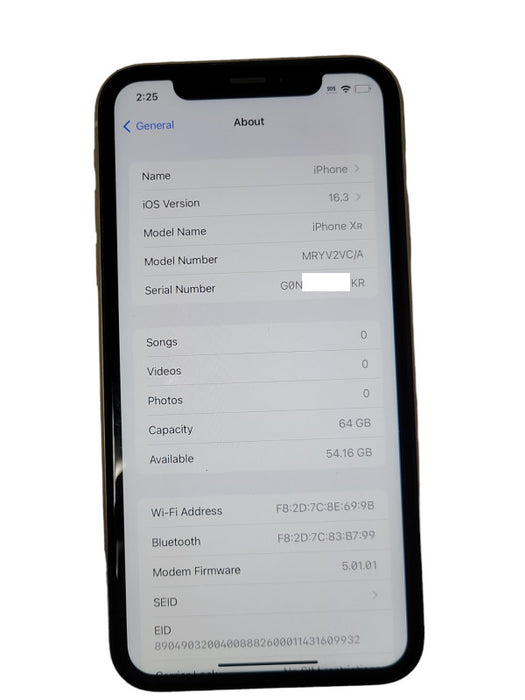 Apple iPhone XR 64GB unlocked phone _