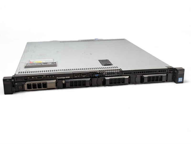 DELL PowerEdge R230 Intel Xeon E3-1270 v6 @ 3.80Ghz 32GB RAM PERC S130 RAID  -