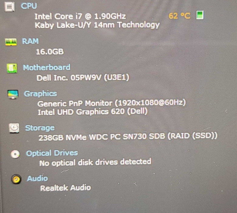 Dell Latitude 5300 2-in-1 | i7-8665U| 16GB DDR3| 256GB SSD | NO BATTERY Î² BudLap