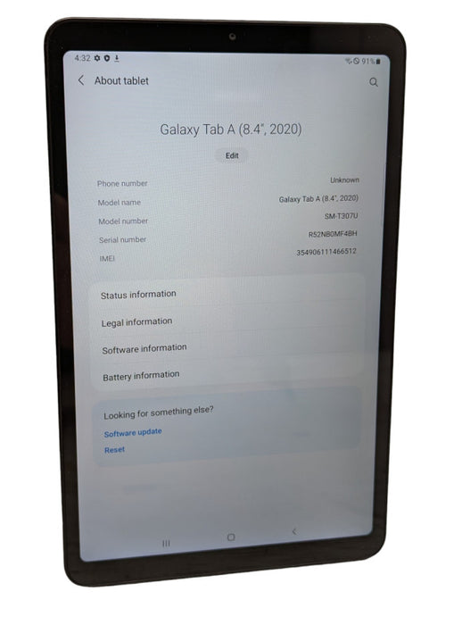 Samsung Galaxy Tab A 32GB (8.4\\",2020) UNLOCKED  -
