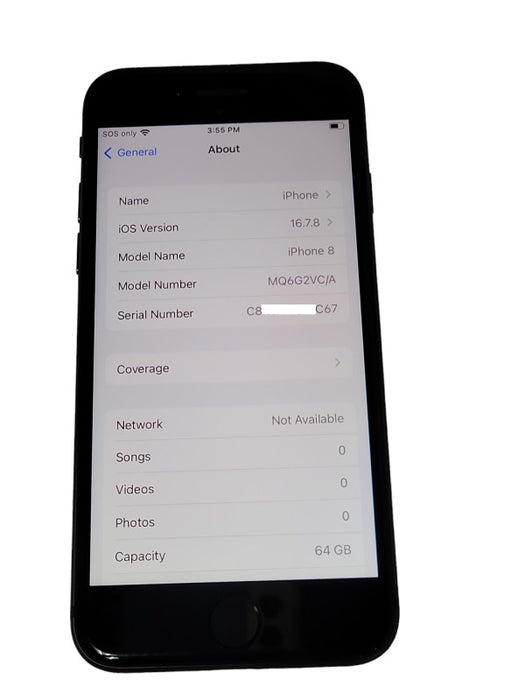 Apple iPhone 8 64GB Unlocked Smart Phone _
