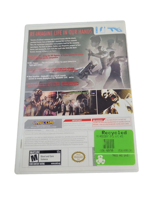 Residen Evil The Umbrella Chronicles WII !
