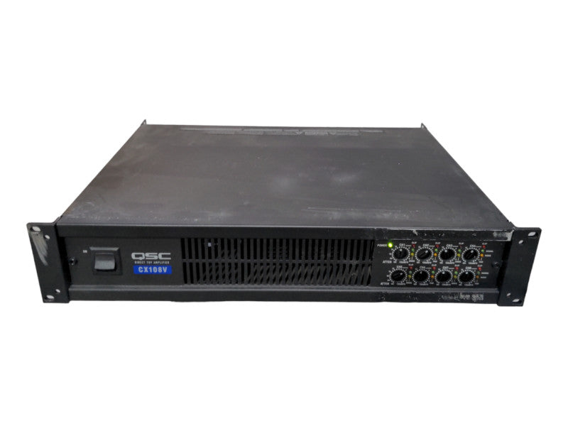 QSC CX108V CX 8-Channel 100W 70V Power Amplifier