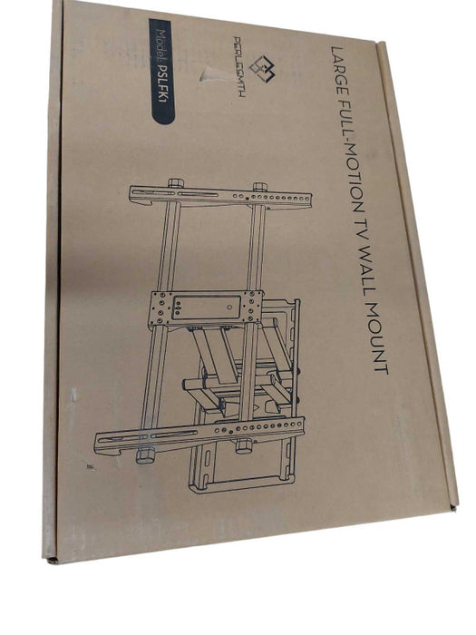 Perlesmith Large Full Motion Tv Wall Mount Model: PSLFK1 Q=