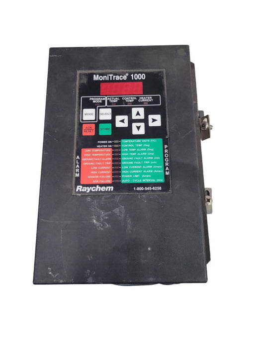 RAYCHEM MoniTrace 1000 Heat Tracing Controller, FOR PARTS/ REPAIR %
