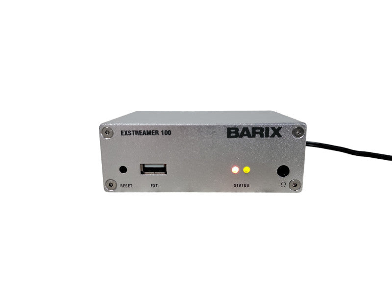 Barix AG Exstreamer 100 US Package IP Audio Decoder
