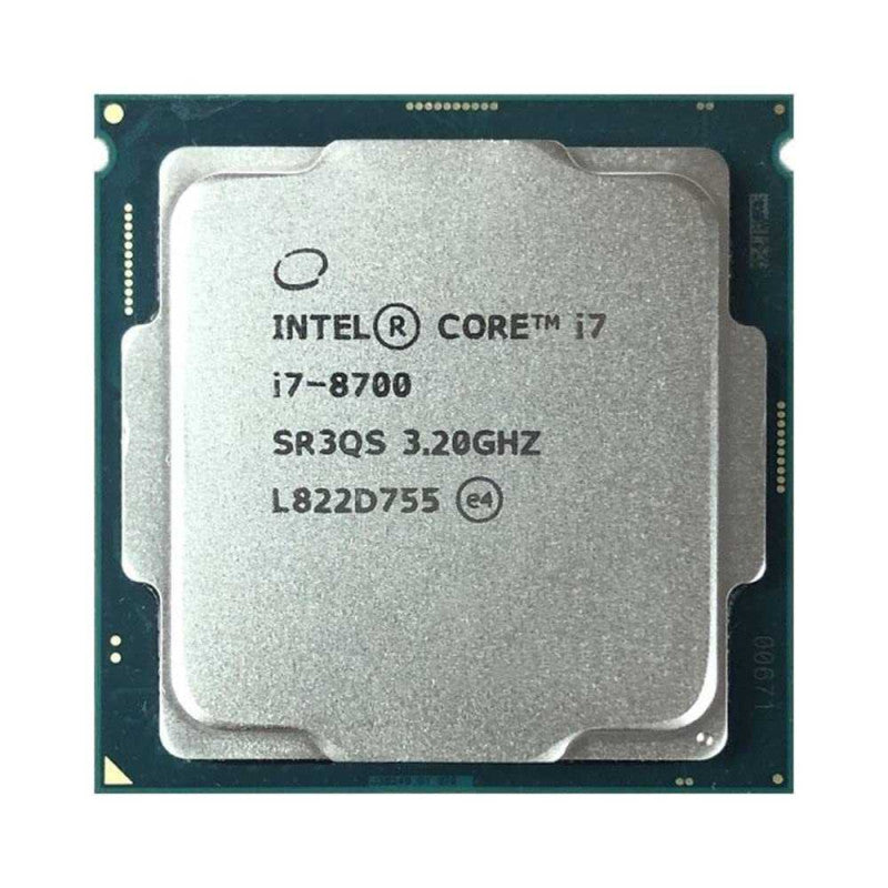 Intel Core i7-8700 @ 3.20Ghz CPU SR3QS - - — retail.era