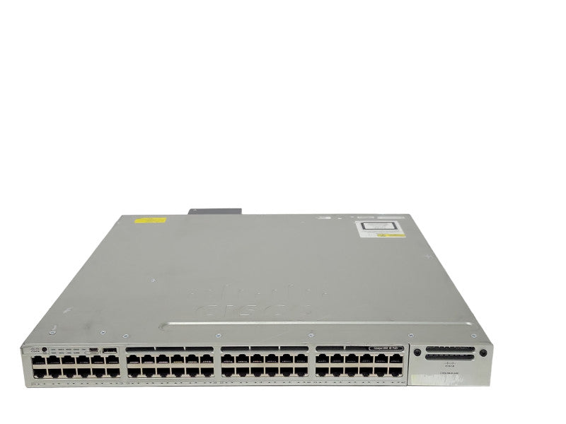 Cisco WS-C3850-48P-E 48-Port PoE Ethernet Gigabit Switch, 1x PSU  _