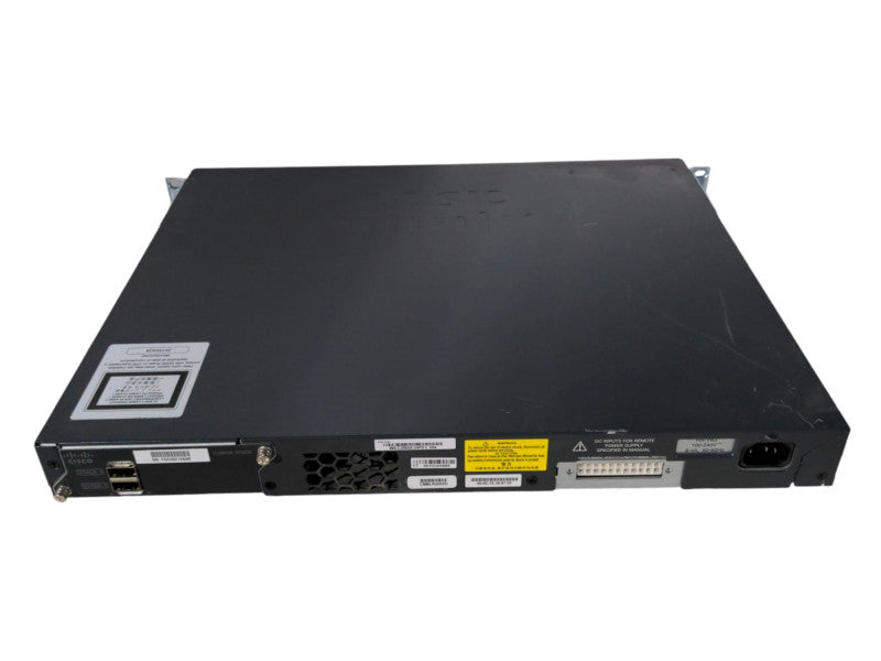 Cisco WS-C2960X-24PS-L, 24-Port Gigabit PoE+ 370W Switch, 4x SFP !