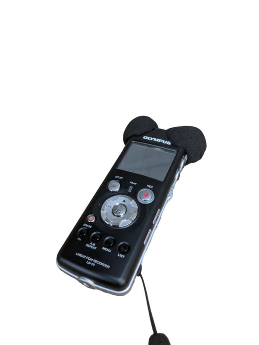OLYMPUS LS-10 Linear PCM Voice Recorder Player with Case | No Batteries