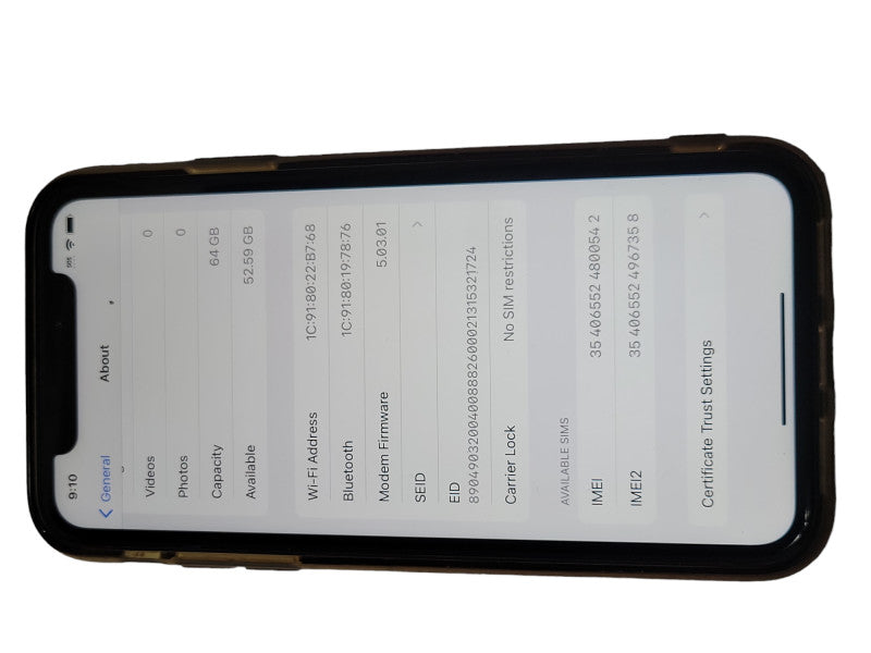 Apple iPhone XR 64GB unlocked phone _