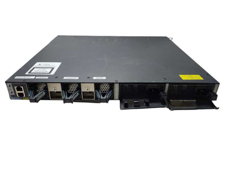 Cisco WS-C3650-24PS-E 24-Port PoE+ Gigabit Switch 2x PSU !