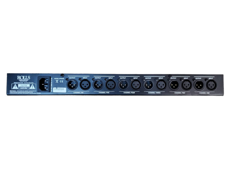Rolls Phantom Hex RPB486 6-Channel 48V XLR Phantom Power Supply Q@