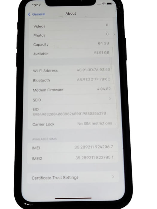 Apple iPhone XR 64GB unlocked phone, READ _