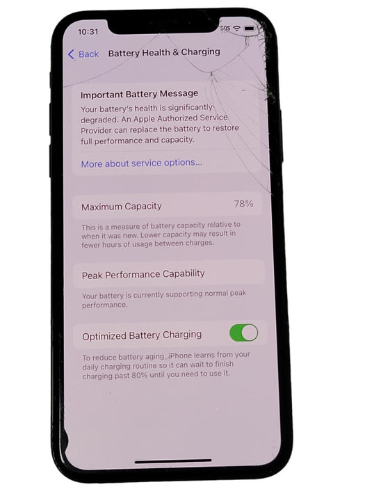 Apple iPhone XS 64GB unlocked phone, READ _
