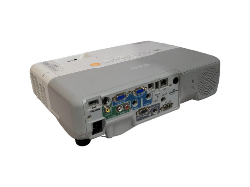 Epson Powerlite 915W H388A LCD Projector, Lamp hour 571 HRS