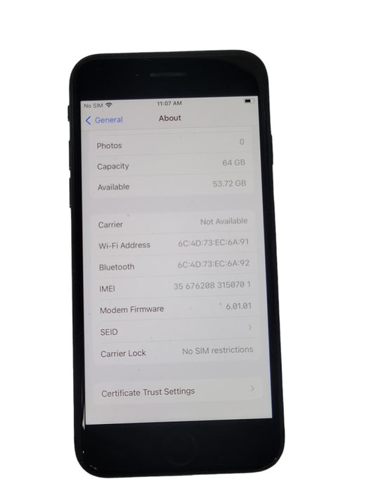 Apple iPhone 8 64GB Unlocked Smart Phone, READ Q_