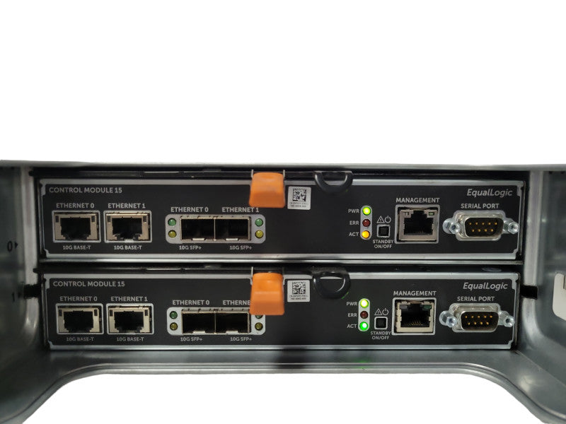Dell EqualLogic PS6210 24x 2.5\\" Bays 2x Control Module 15, 2x PSU, READ _