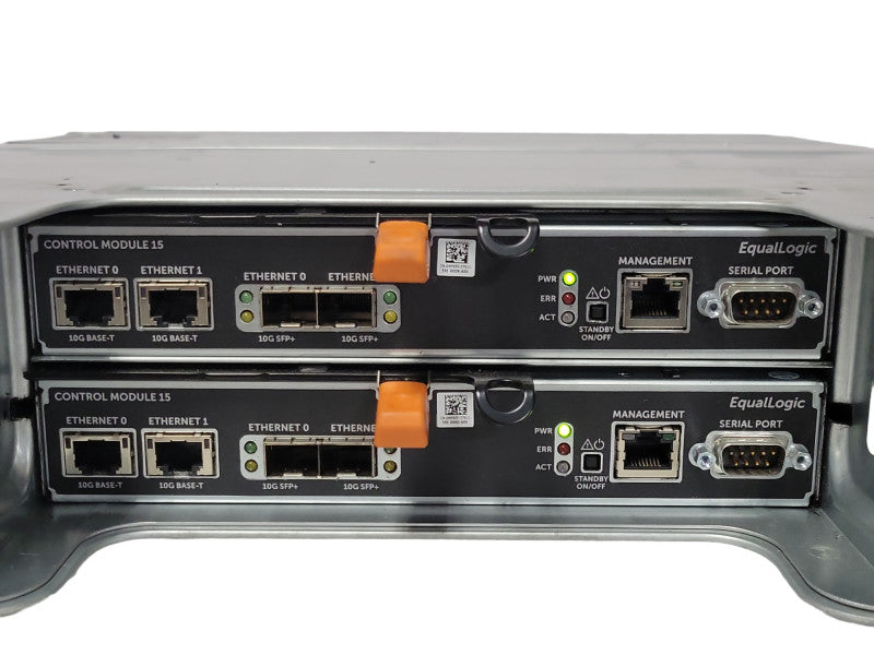 Dell EqualLogic PS6210 24x 2.5\\" Bays 2x Control Module 15, 2x PSU, READ _
