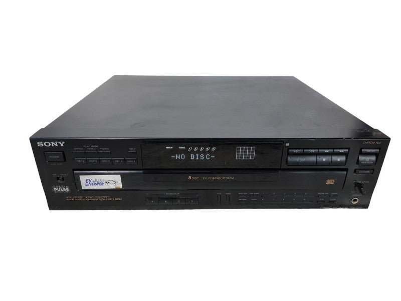 Vintage 1989 Sony 5 CD Compact Disc Changer CD Player Model CDP-C545