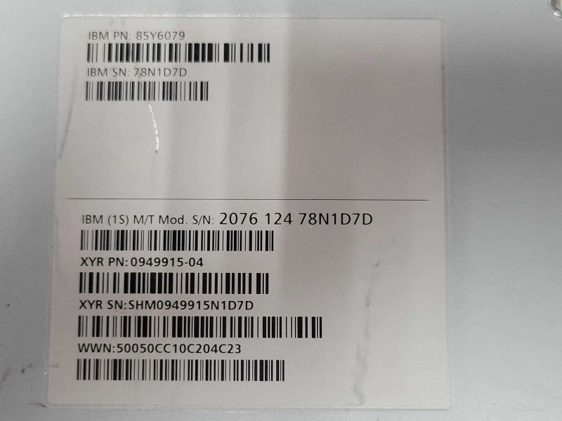 IBM 2076-124 24x 2.5\\" Bays Storage system w/ 2x 00L4579 controllers, 2x PSU _