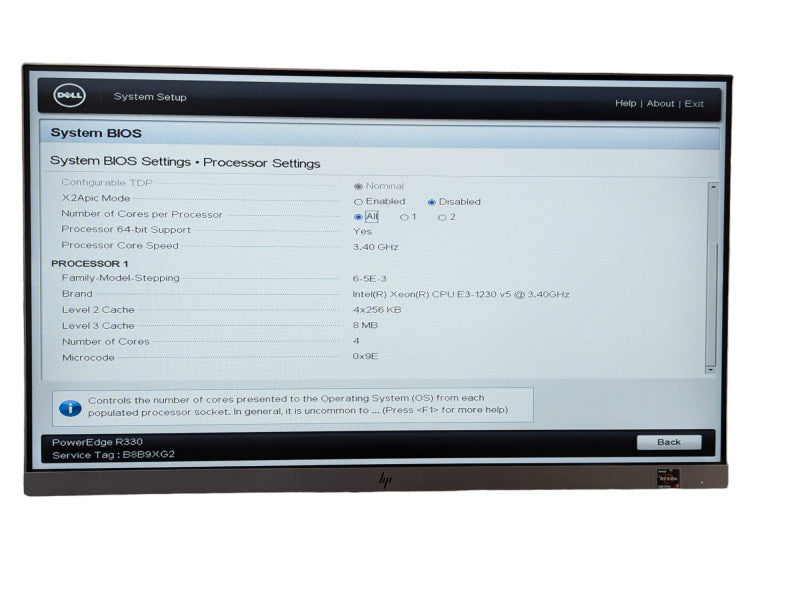 DELL PowerEdge R330 Intel Xeon E3-1230 v5 @ 3.40Ghz 32GB RAM H730 RAID  -