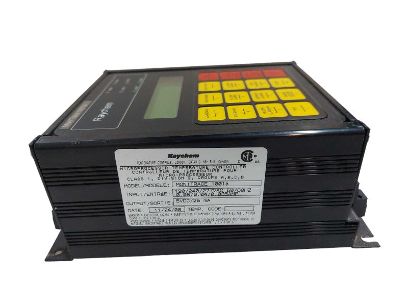 RayChem HTS Canada MoniTrace 1001A Microprocessor Temperature Controller =
