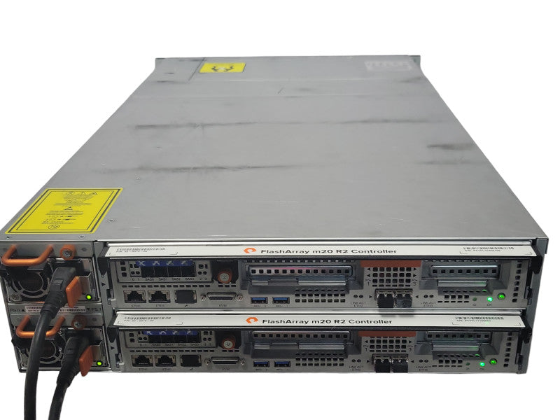 Pure Storage Flash Array FA M20 NAS w/ 2x M20 R2 Controllers, 2x PSU, READ _